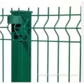 coated 3D curved welded mesh fence